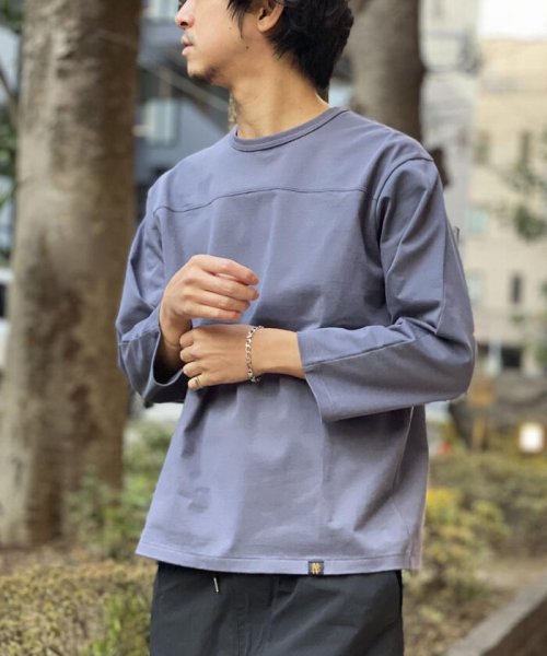 【BATONER/バトナー】別注フットボールTシャツ FOOTBALL T BN－22SM－056
