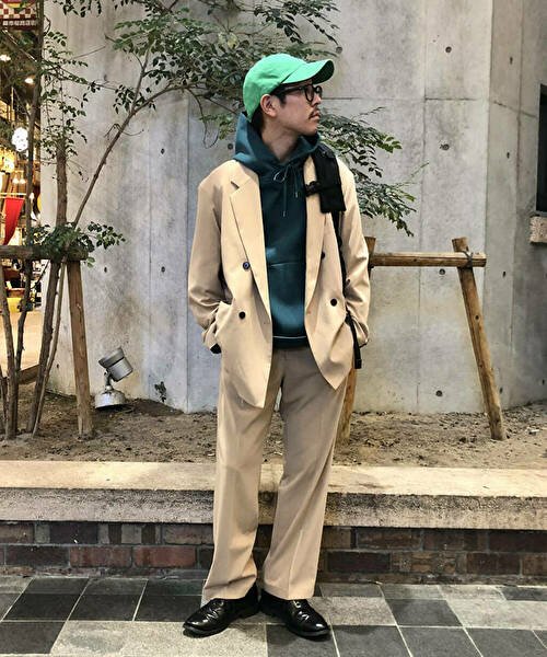 URBAN RESEARCH iD サイロギャバストラップダブルジャケット