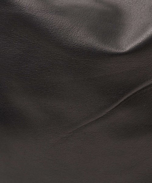 【WEB限定】【Ampersand】ウォッシャブル レザーフラットトートバッグM