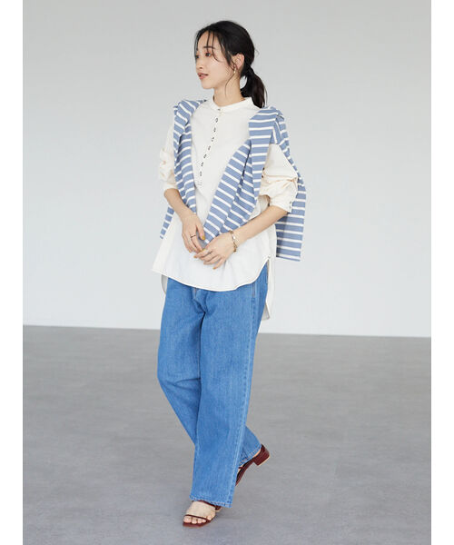 セール 70%OFF】バンドカラーチュニック(504545829) | クラフト