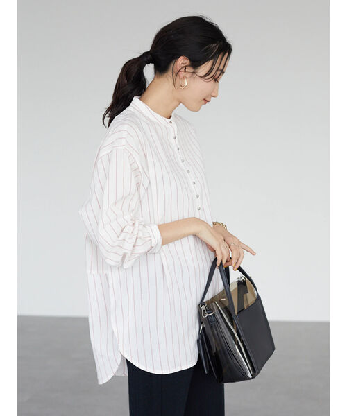 セール 70%OFF】バンドカラーチュニック(504545829) | クラフト
