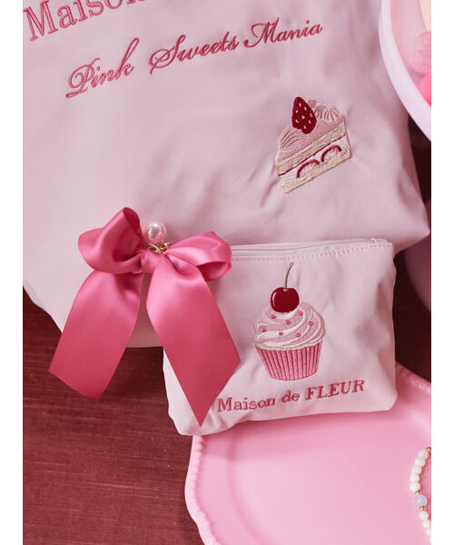 Pink Sweets Maniaカップケーキポーチ(504546295) | メゾンド Pink Sweets Maniaカップケーキポーチ(504546295) | メゾンド