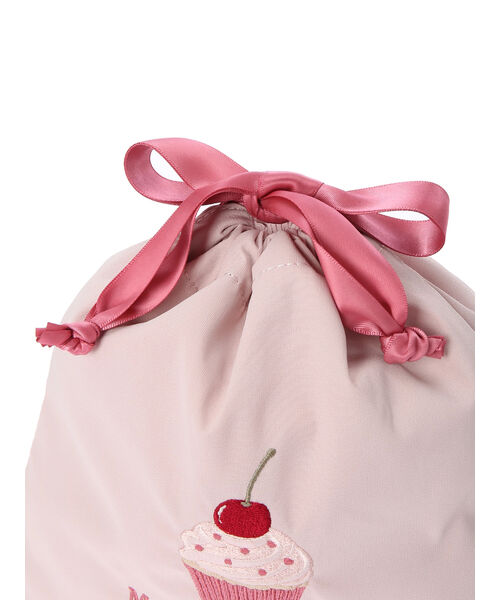 【即完売品❗️】メゾンドフルール　マカロン巾着　スイーツマニア Pink Sweets Maniaカップケーキ巾着(504546301) | メゾンド