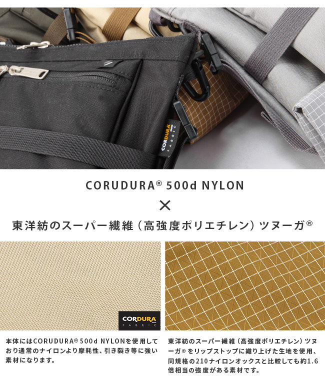 CIE シー リップル サコッシュ ショルダーバッグ 2室 拡張機能