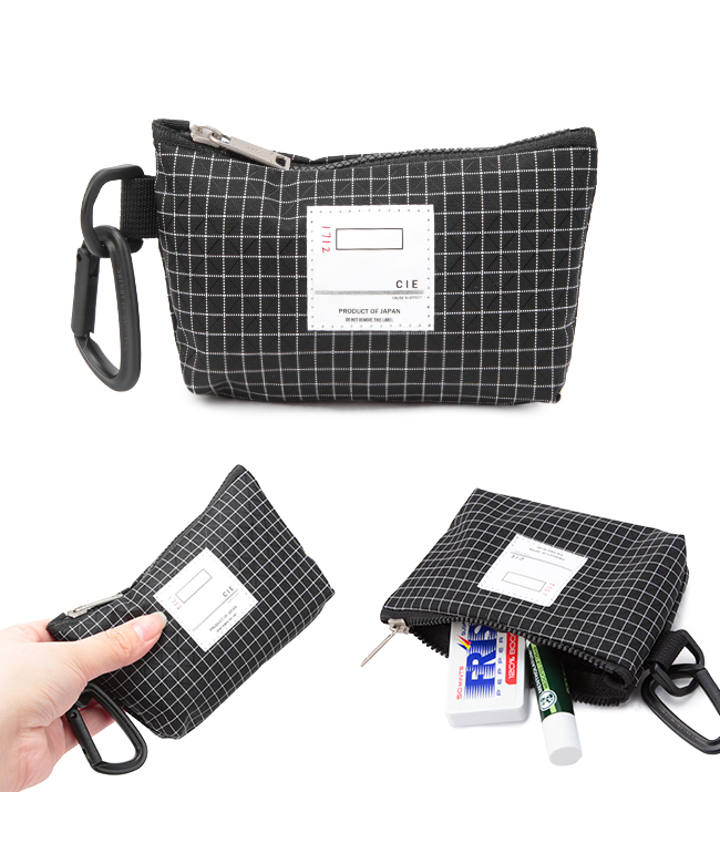 CIE シー リップル サコッシュ ショルダーバッグ 2室 拡張機能