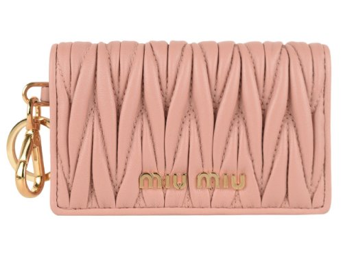 Miumiu ミュウミュウ Matelasse カードケース ミュウミュウ Miumiu D Fashion