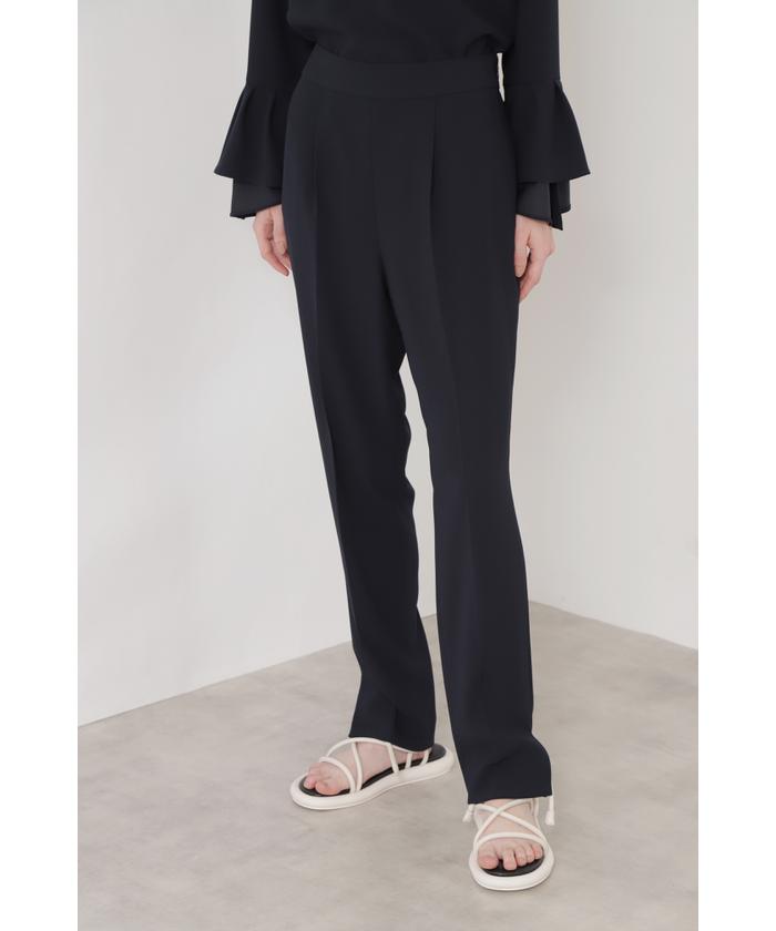 【公式】フジのお歳暮・冬ギフト セール 50%OFF】◇ミドルジョーゼットソフトテーパードパンツ パンツ