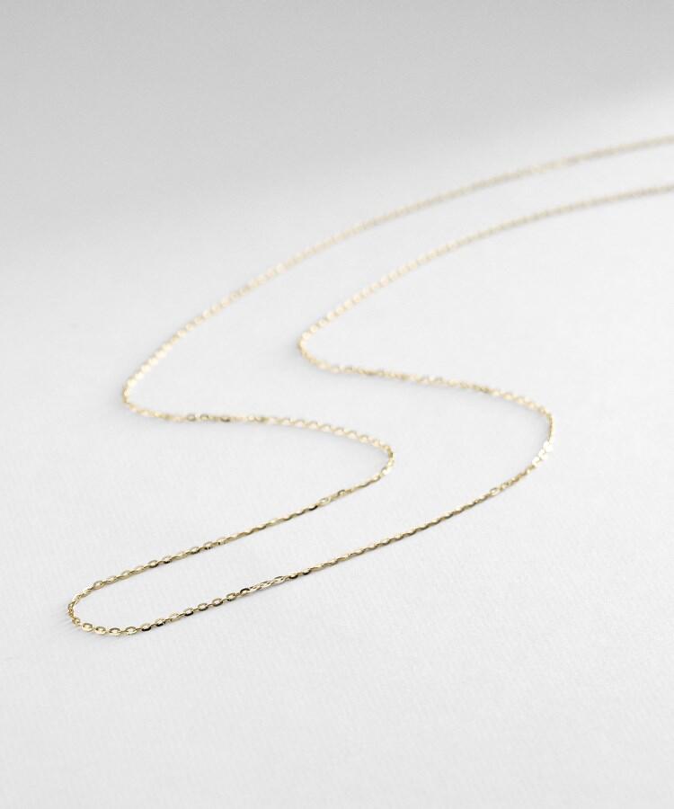 K18ミラーカットチェーン ネックレス(504550714) | ココシュ K18ミラーカットチェーン ネックレス(504550714) | ココシュ