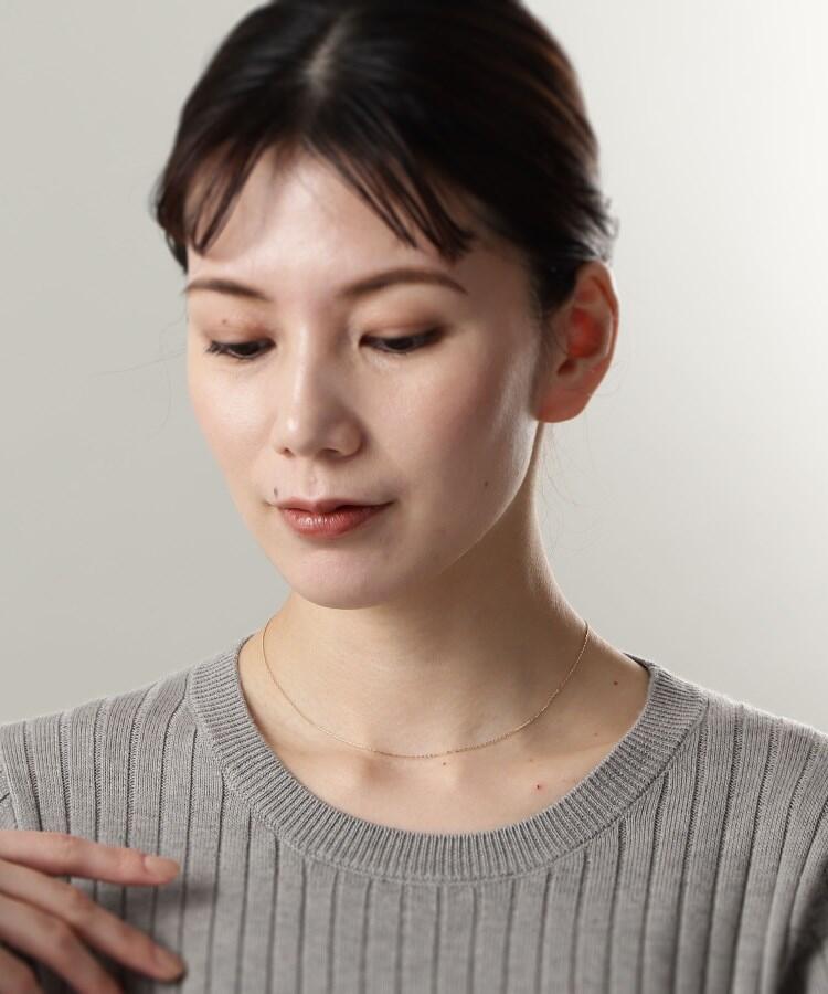 K18ミラーカットチェーン ネックレス(504550714) | ココシュ K18ミラーカットチェーン ネックレス(504550714) | ココシュ