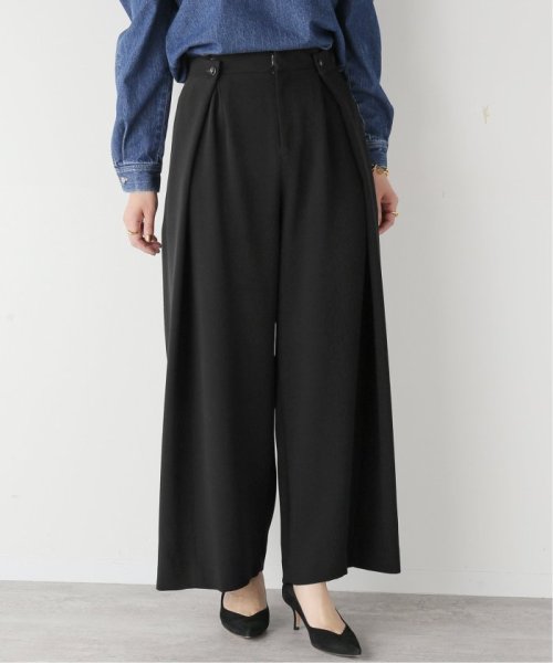 TA/P平二重タックワイドパンツ◆