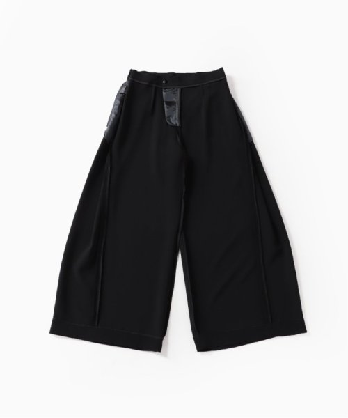 TA/P平二重タックワイドパンツ◆