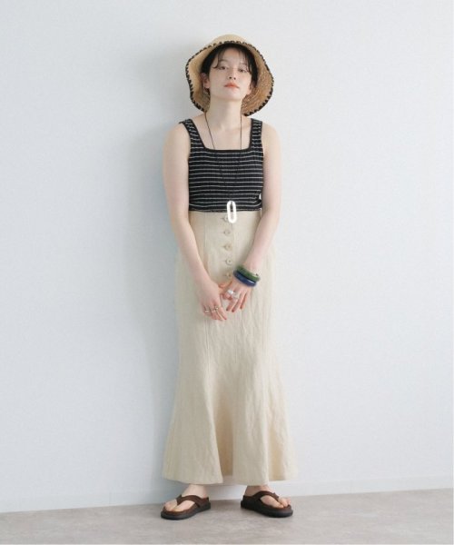 シルク混ノイルマーメイドスカート◆
