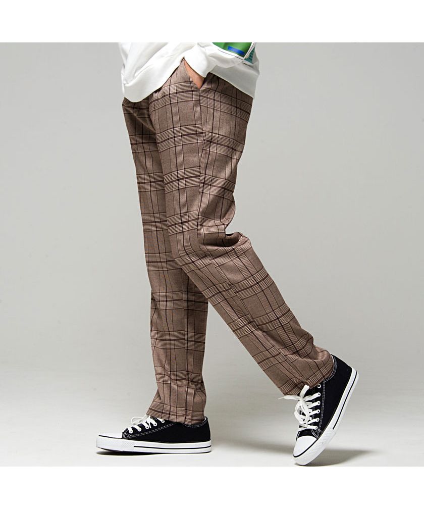 GUCCI チェックパンツ 7部丈 チルドレンズ 12 XS〜S