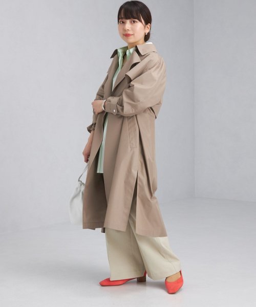 【WEB限定】［XS /H148－155cm］ エアリー トレンチ コート