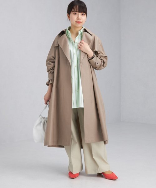 【WEB限定】［XS /H148－155cm］ エアリー トレンチ コート