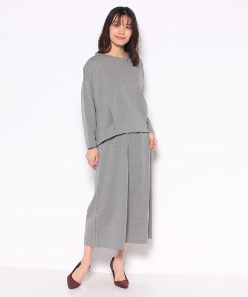 【セットアップ対応商品】裾タック入りカットソー