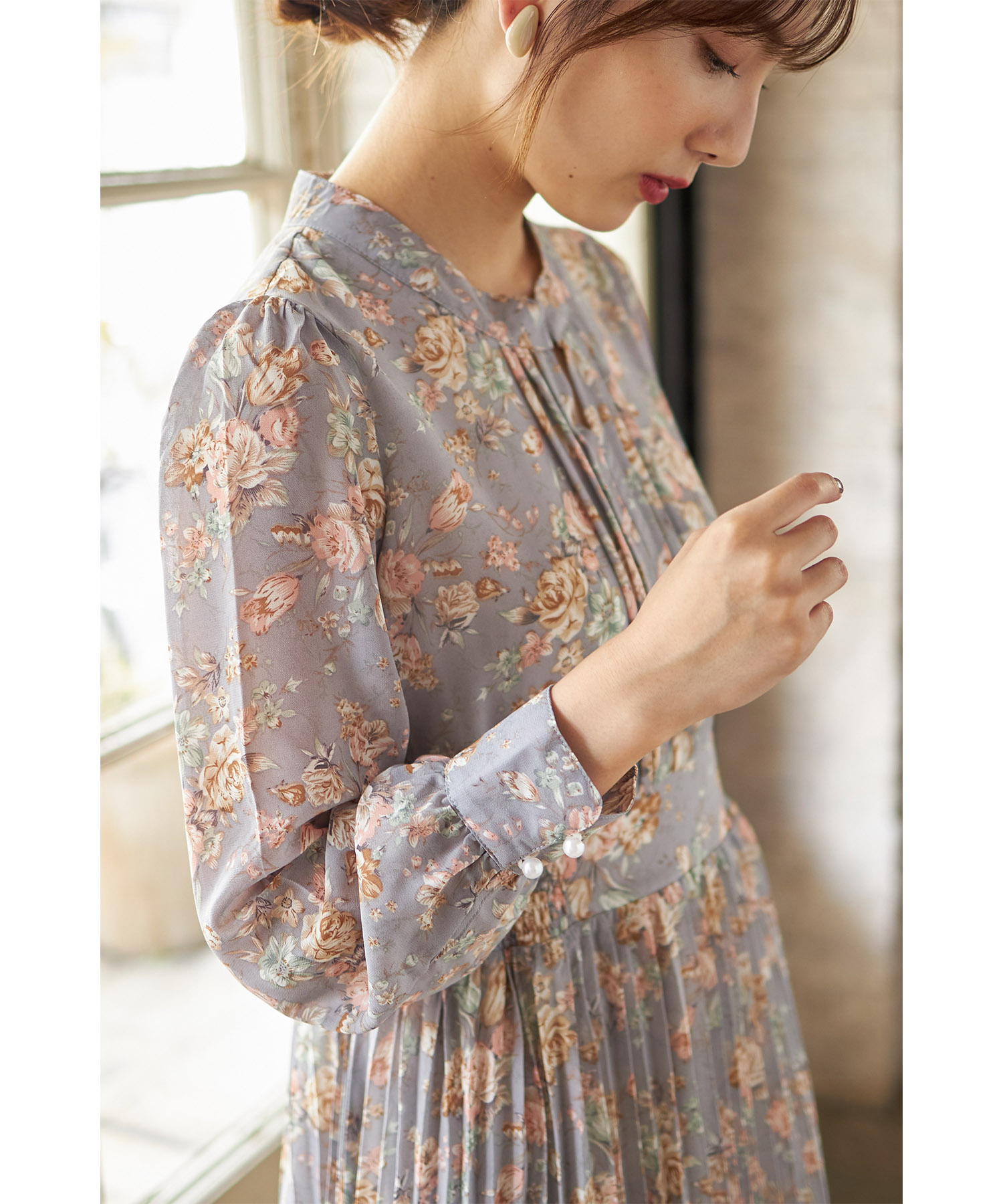 セール】トッコクローゼット tocco closet フラワープリント