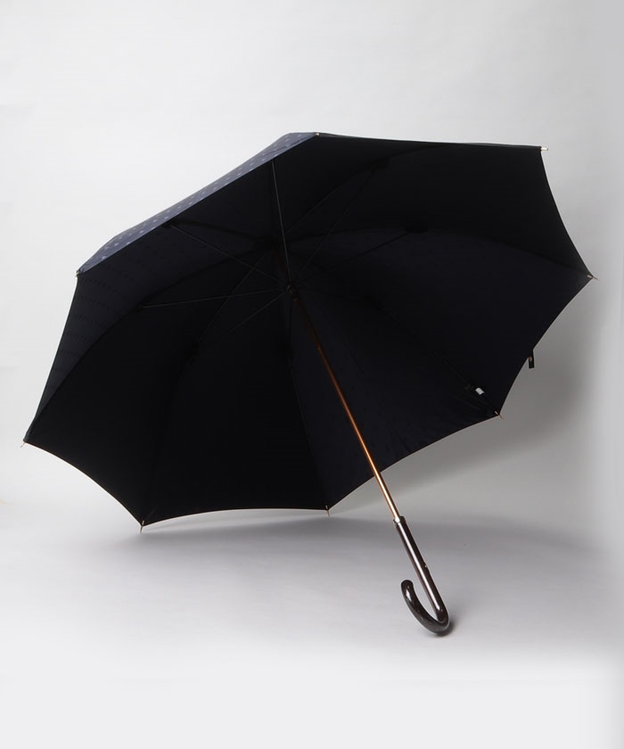 【タグ付き】ポロラルフローレン 折りたたみ傘　黒　ポロ　ジャガード織　ジャガード 雨傘】 ポロ ラルフ ローレン （POLO RALPH LAUREN） ロゴ