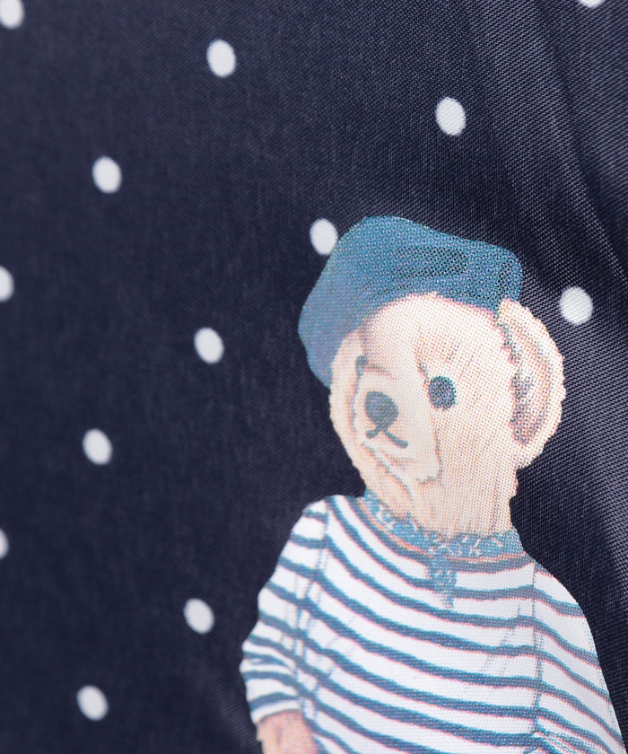 ラルフローレン  折りたたみ　日傘　晴雨兼用　ベアー　くま　ポロ POLO RALPH LAUREN 折りたたみ傘 晴雨兼用折りたたみ日傘
