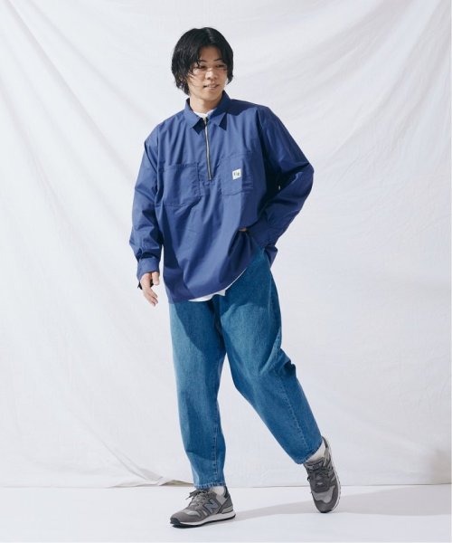 【KEY/キー×JOURNAL STANDARD】別注 ハーフジップ カラーシャツ