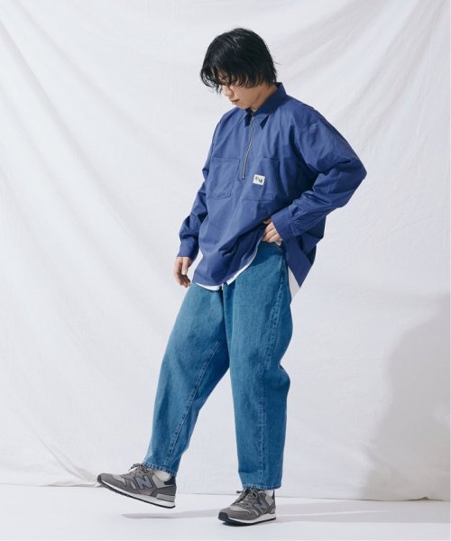 【KEY/キー×JOURNAL STANDARD】別注 ハーフジップ カラーシャツ