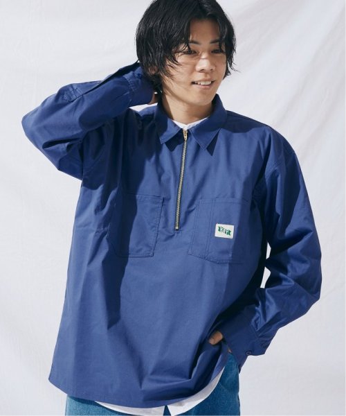 【KEY/キー×JOURNAL STANDARD】別注 ハーフジップ カラーシャツ