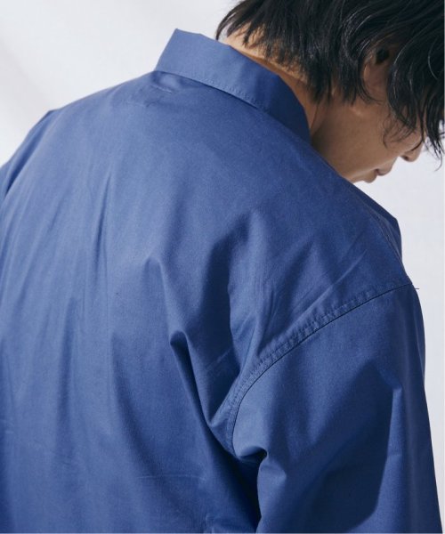 【KEY/キー×JOURNAL STANDARD】別注 ハーフジップ カラーシャツ