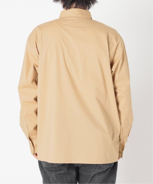 【KEY/キー×JOURNAL STANDARD】別注 ハーフジップ カラーシャツ