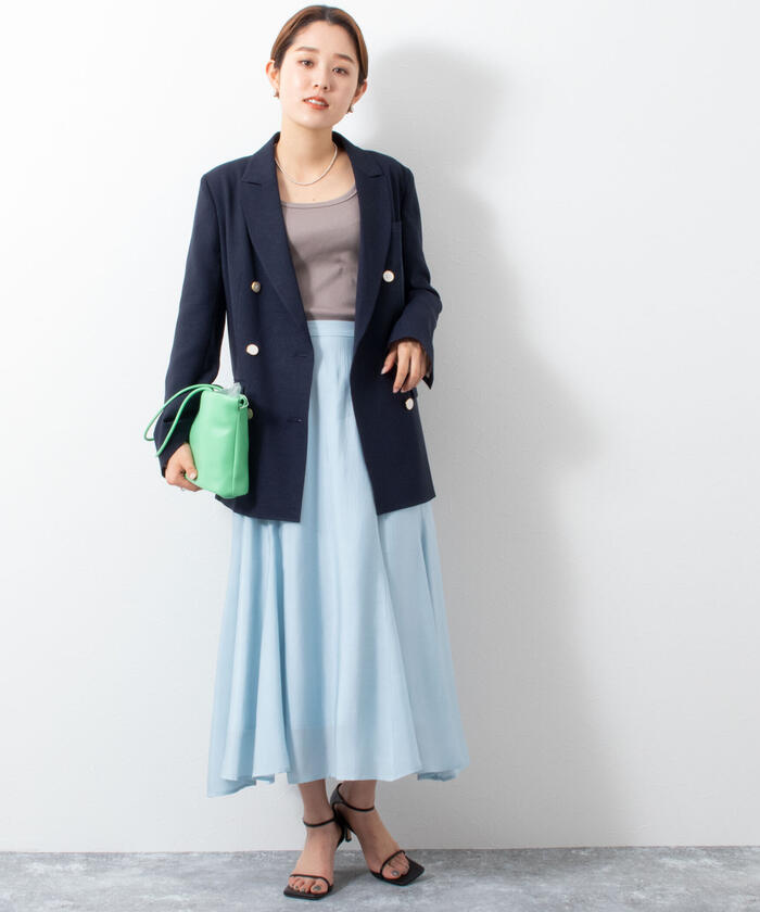セール 20%OFF】シアーローンフレアースカート(504496919