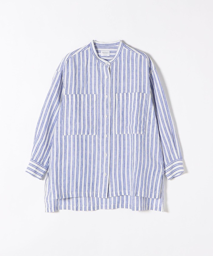 SHIPS any:〈ウォッシャブル〉オーガニックリネン スタンド