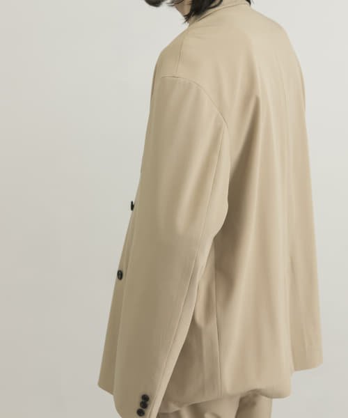 URBAN RESEARCH iD サイロギャバストラップダブルジャケット