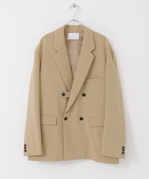 URBAN RESEARCH iD サイロギャバストラップダブルジャケット