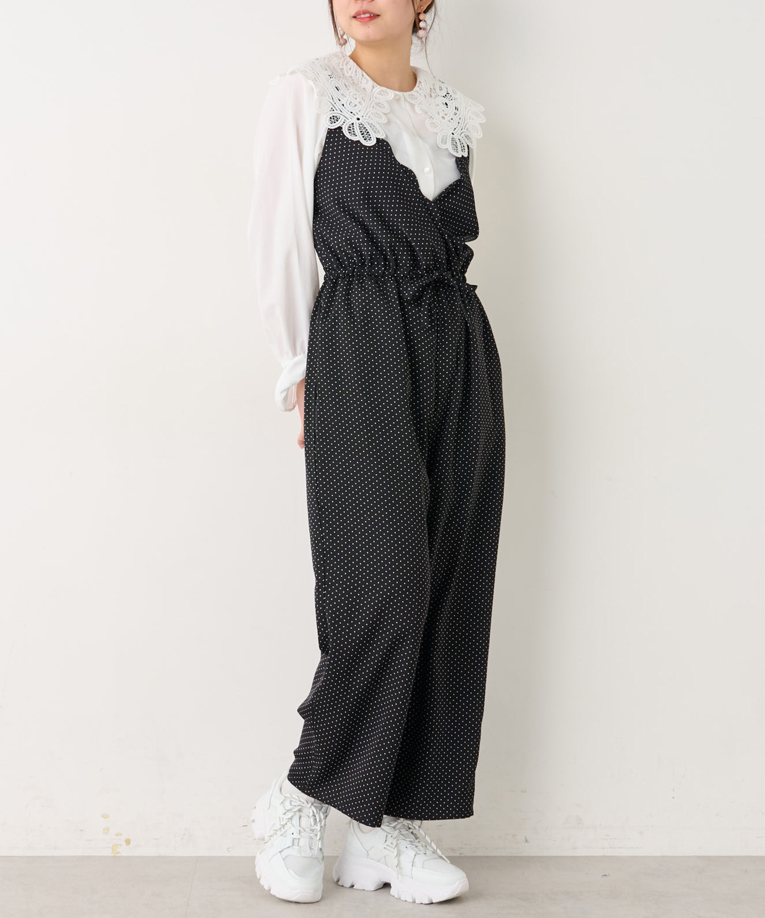 eLLa エラサロペット スカラップデザイン