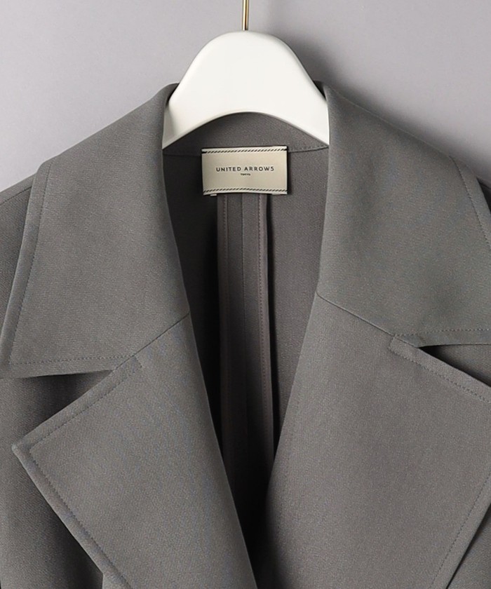 未使用 定価41800円 UNITED ARROWS テーラードコート UNITED ARROWSW/N ビッグ テーラードコート W †