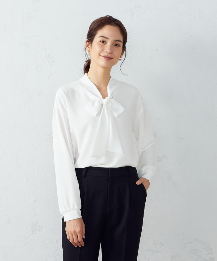 セール 30%OFF】ボウタイ ブラウス(504329935) | コムサイズム