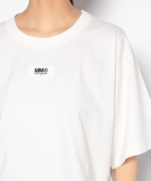 【MM6 MAISON MARGIELA】エムエムシックス メゾンマルジェラ Tシャツ S52GC0236 S23962 Lady's Logo Label S