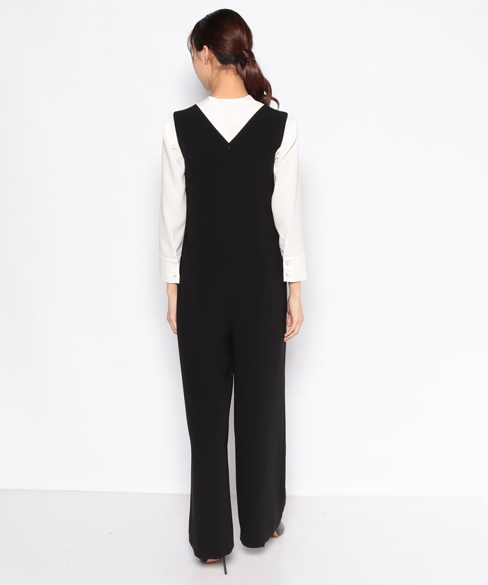オールインワン ADMIRAL CREPE V NECK JUMP(504552838