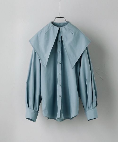 ブラウス シャツ ブロードビッグカラーブラウス レディース 楽天市場】【1点からOK！クーポンで15%OFF！8/18 10:59まで