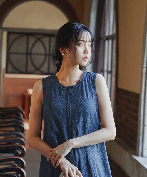 結婚式 ワンピース パーティードレス レース ボレロ セット カーディガン パフスリーブ 総レース シアー 透け感 ウエストゴム 5分袖 袖あり オケージョン 11