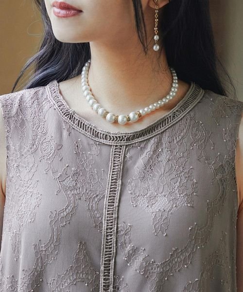結婚式 ワンピース パーティードレス レース ボレロ セット カーディガン パフスリーブ 総レース シアー 透け感 ウエストゴム 5分袖 袖あり オケージョン 39