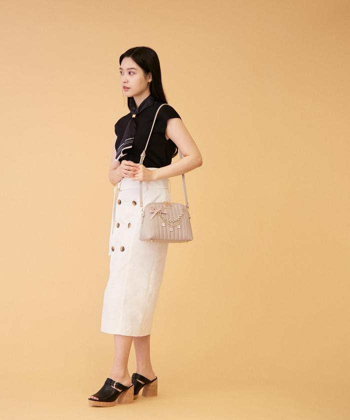 jill stuart 黒とベージュのタイトスカート 楽天市場】【SALE／50%OFF】トレンチタイトスカート JILL by