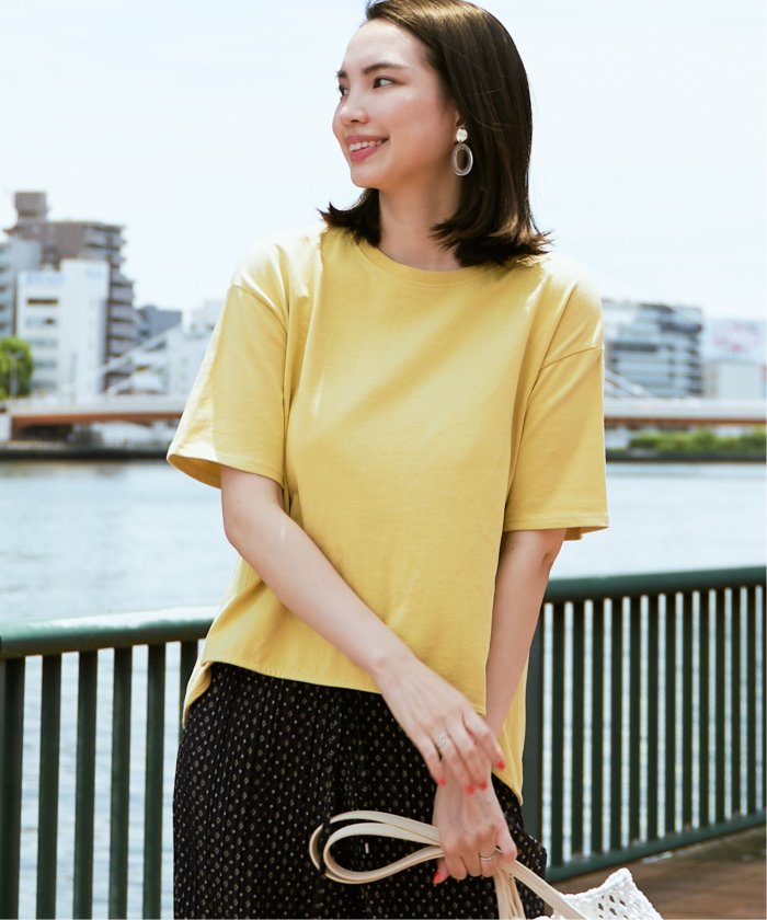 セール】コットンUSA半袖Tシャツ(504427963) | イッカ(ikka) - d fashion