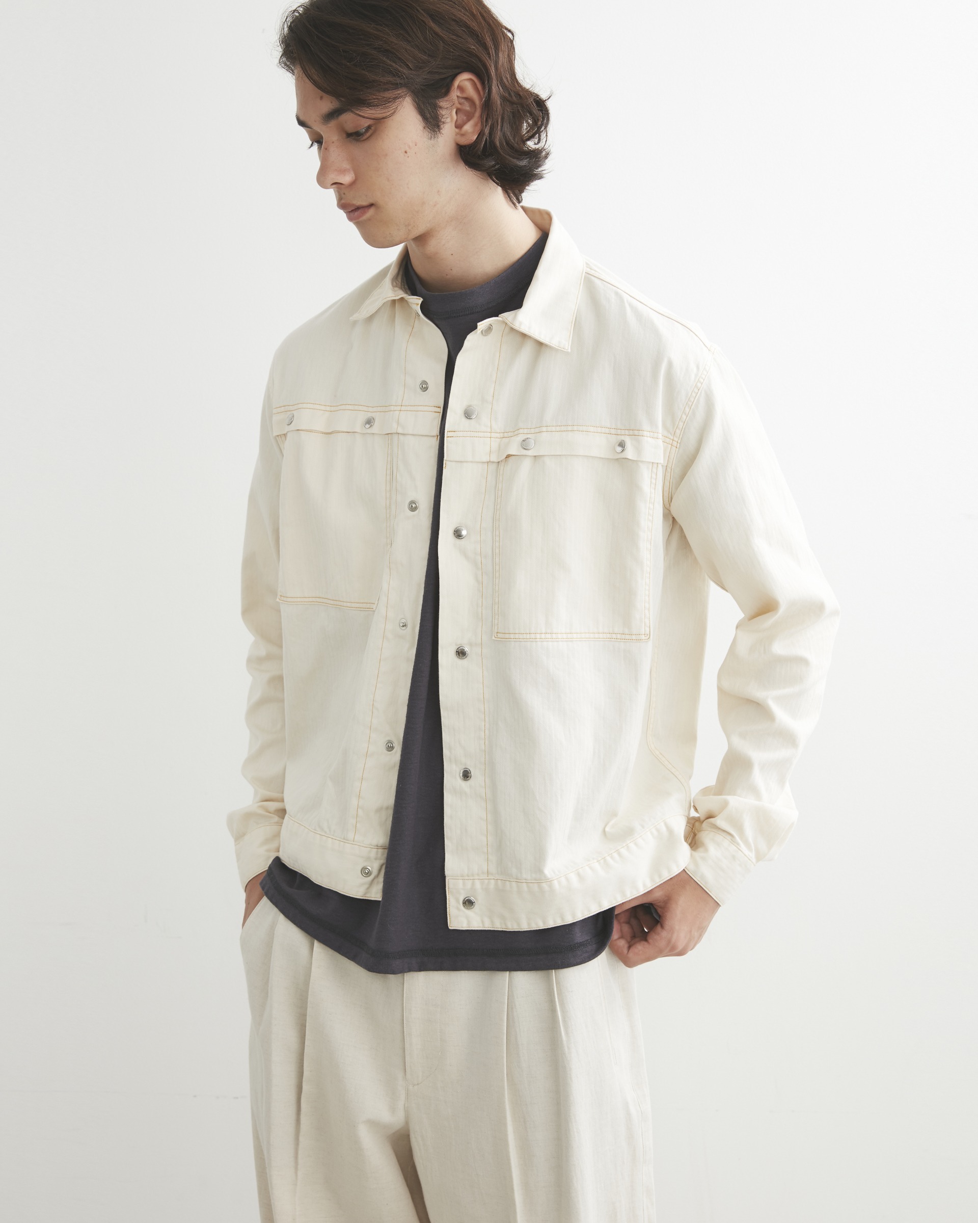 トラディショナルウェザーウェア UNIONCOVER 101 ホワイト 34 セール】【UNION WEAR】UNIONSHIRT 101(504538142