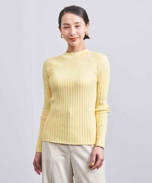 ＜UNITED ARROWS＞C リブ ハイネック ニット W