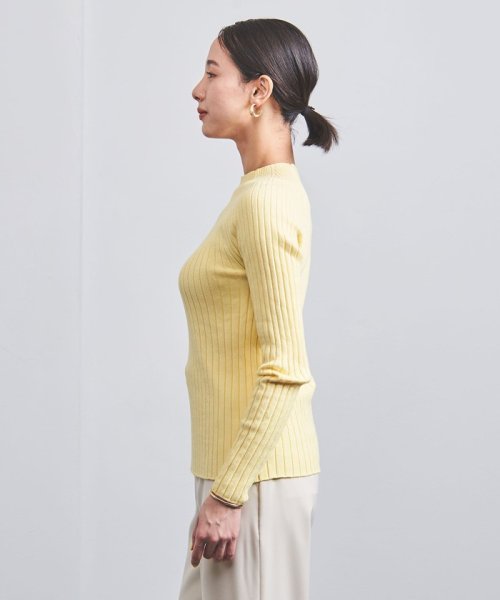 ＜UNITED ARROWS＞C リブ ハイネック ニット W
