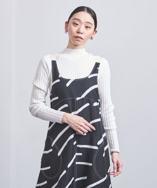 ＜UNITED ARROWS＞C リブ ハイネック ニット W