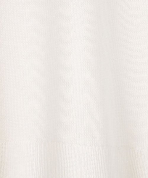 ＜EMMEL REFINES（エメル リファインズ）＞EM HW シアーソリッド クルーネック プルオーバー