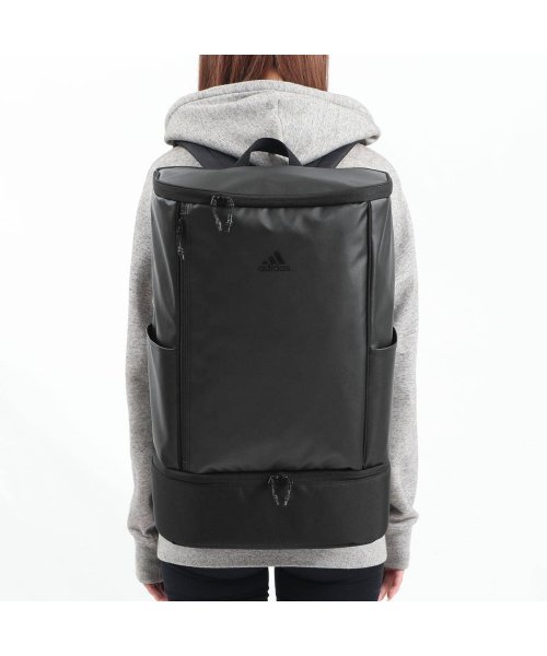 クーポン アディダス リュック Adidas 通学 通学リュック 大容量 スクールバッグ スクエア ボックス B4 32l 撥水 ノートpc 中学 高校 アディダス Adidas D Fashion