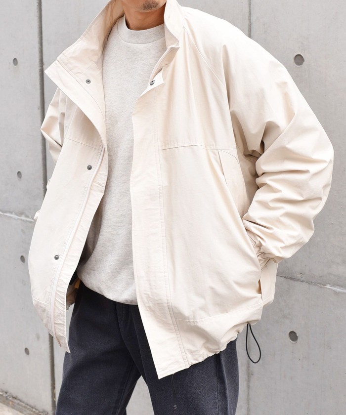 SHIPS any別注】HINSON: ショート モンスター ブルゾン 24SS SHIPS any別注】HINSON: ショート モンスター ブルゾン 24SS