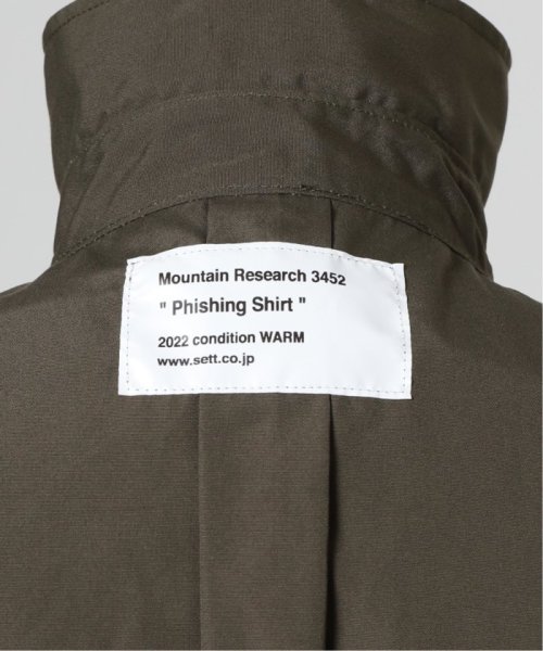 【MOUNTAIN RESEARCH/マウンテンリサーチ】Phishing Shirt フィッシングシャツ